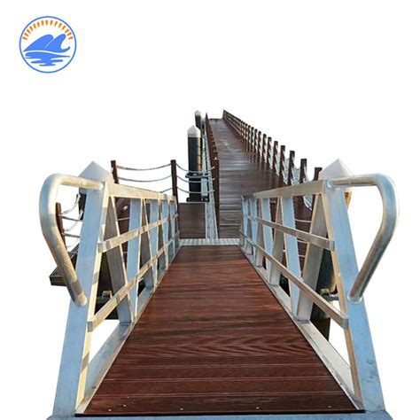 China Aluminum Floating Jetty Dock Floating Pontoon Jetski Dock Manufacturers Aluminum Floating