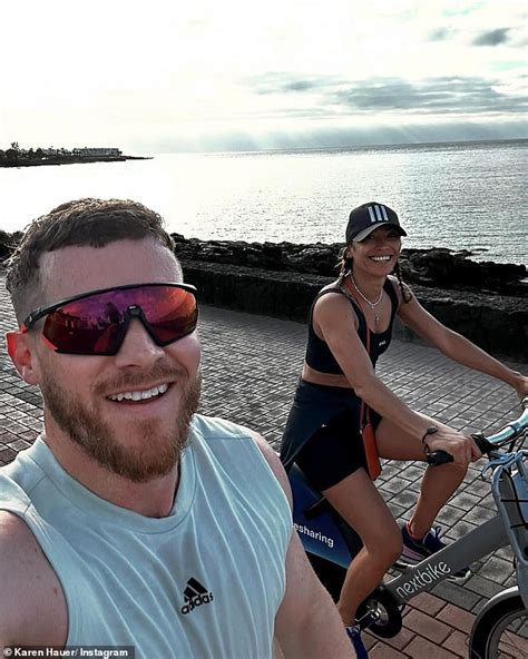 Strictly S Karen Hauer Flaunts Her Toned Abs In A Skimpy Bikini During Break With Her Pals