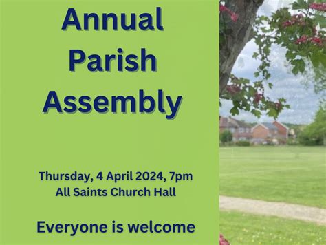 Annual Parish Assembly 4 April 2024 Denmead Parish Council