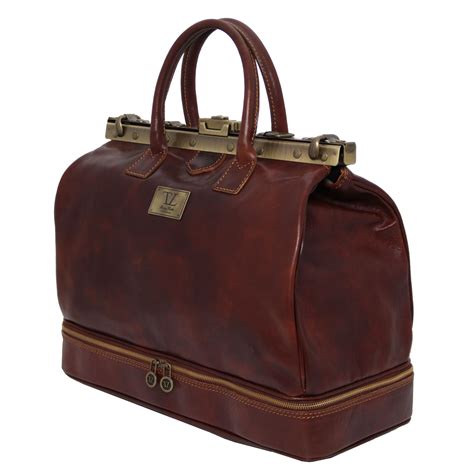 Tuscany Leather Travel Bag Reistas Leren Tas Tassen