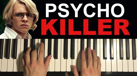 Talking Heads Psycho Killer Piano Tutorial Lesson Youtube