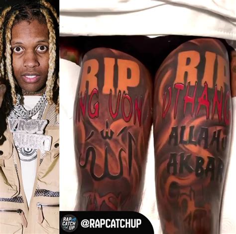 Details More Than 64 Lil Durk New Tattoo Super Hot In Cdgdbentre