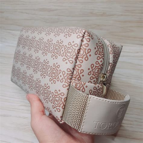 Bolsa de Mão Necessaire Torontos Pequena Nova luxo Shopee Brasil