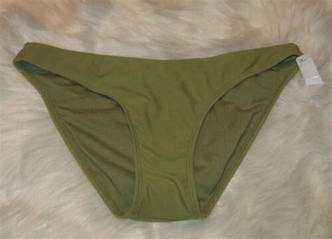 Xhilaration Juniors Hipster Bikini Swim Bottoms Medium Green Nwt Ebay