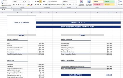 Dinosaurio Leninismo Camarada Ejemplos De Balance Inicial En Excel