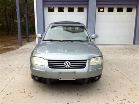 Purchase Used Vw Passat Glx V Motion Awd Sedan Silver Tan One