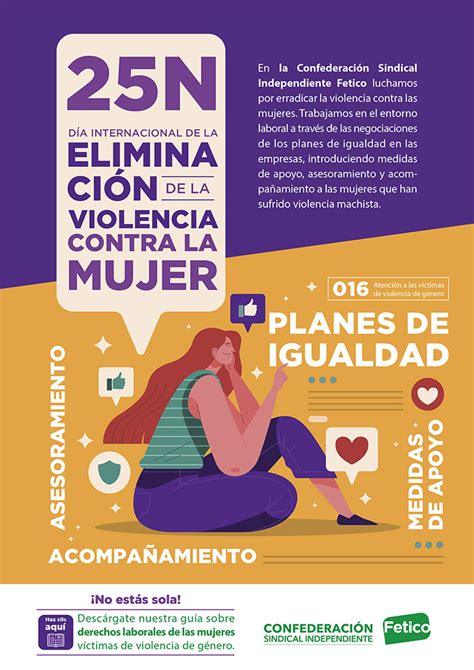 Campaña 25 N Fetico Te Explica Los Derechos De Las Mujeres Víctimas