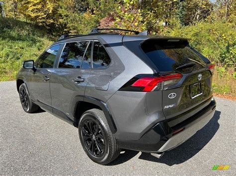 Magnetic Gray Metallic 2022 Toyota Rav4 Se Awd Hybrid Exterior Photo