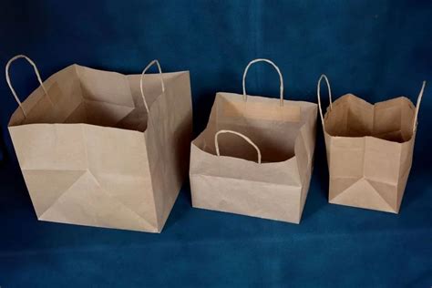 Plain Brown Kraft Paper Bags At Rs Piece Kraft Paper Carry Bags In