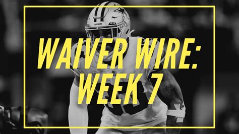 Idp Waiver Wire Week 7 By Jeff Pomazal The Idp Show