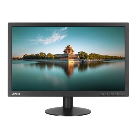 Inch Lenovo Thinkvision T D X Lcd Monitor Preto