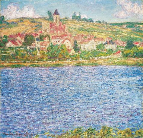 Vetheuil Painting By Claude Monet Fine Art America