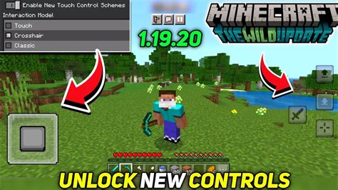 Easiest Way To Unlock New Touch Controls In Minecraft Pe 1 19 20