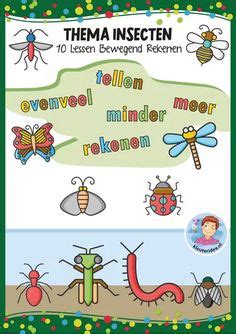 Insecten Kriebelbeestjes Kleuteridee Insects Preschool Preschool