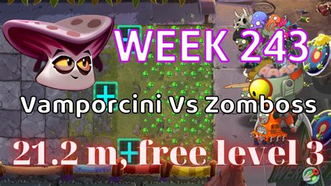 Pvz Arena Vamporcini Vs Zomboss Week Million Strategy