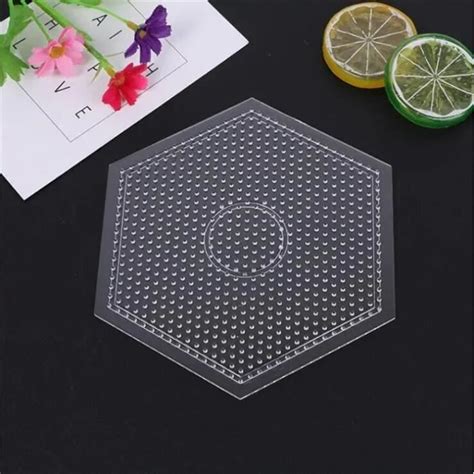 Jeu de perle á repasser 5mm Hama perles Pegboard Transparent modèle