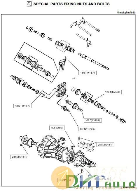 Isuzu Tf Series Manual Transmission Msg Models Workshop Manual