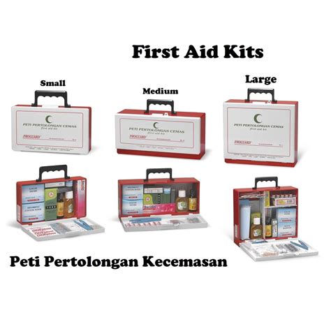 First Aid Kits Peti Pertolongan Kecemasan Shopee Malaysia