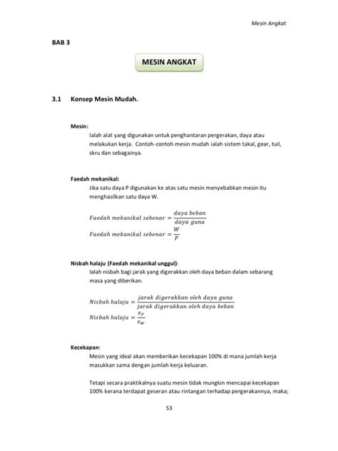 mesin angkat lifting machine