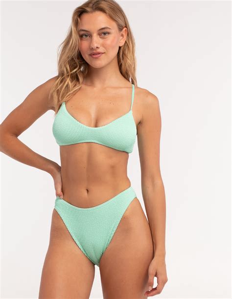 Billabong Summer High Havana Bikini Bottoms Mint Tillys