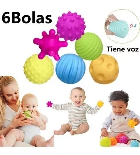 Set Pelotas Sensoriales Did Cticas Para Beb Con Texturas Cuotas