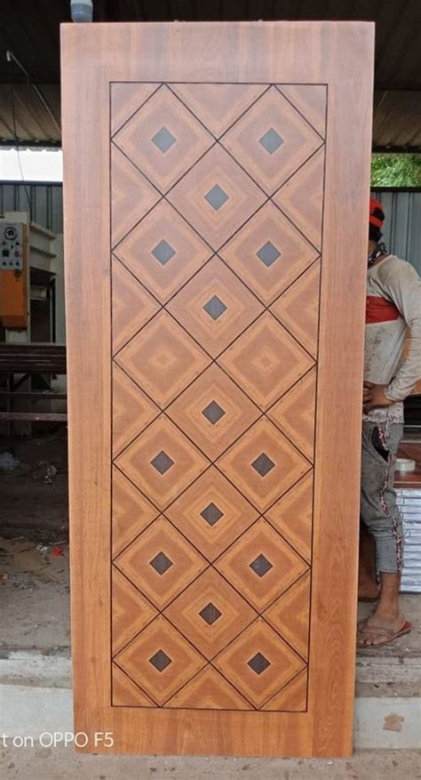 Interior Rectangular Pinewood Laminated Door For Home At Rs Square