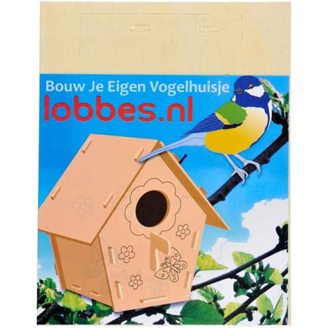 Aanbieding Lobbes Maak Je Eigen Houten Vogelhuisje Variatie Lobbes