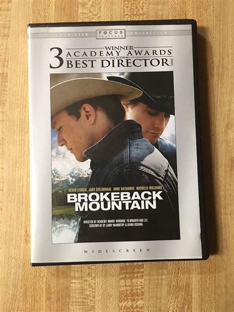 Brokeback Mountain Dvd 2006 Widescreen 25192631528 Ebay