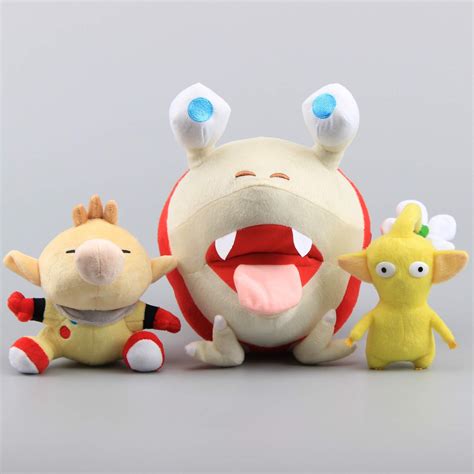 uiuoutoy Pikmin 6.5" Captain Olimar & 10'' Bulborb Chappy & 6'' Yellow ...