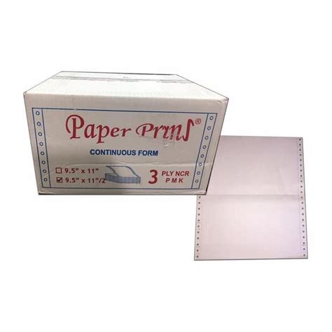 Jual Continuous Form Full 3 Ply Paper Print 9 1 2 X 11 9 5x11 Di Lapak