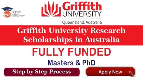 Apply For Griffith University International Postgraduate Research