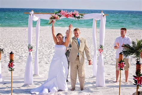 Destin Beach Weddings In Florida Panhandle Beach Weddings