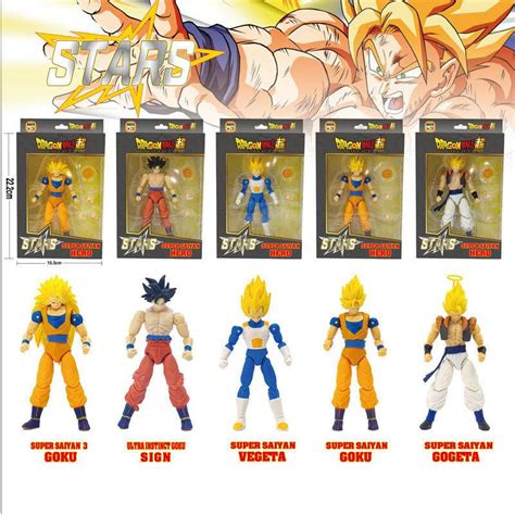 Dragon Ball SHF Goku Vegeta Action Figure Super Saiyan Gogeta Dbz