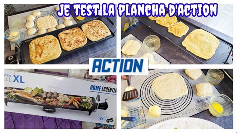 JE TEST LA PLANCHA XL DE CHEZ ACTIONRECETTE MSEMEN Actionaddict