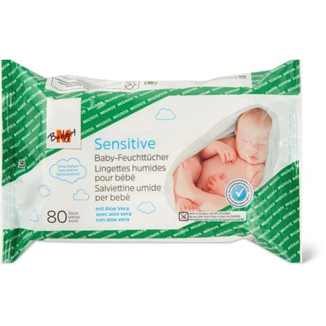 M Budget Sensitive Baby Feuchttücher mit Aloe Vera Migros