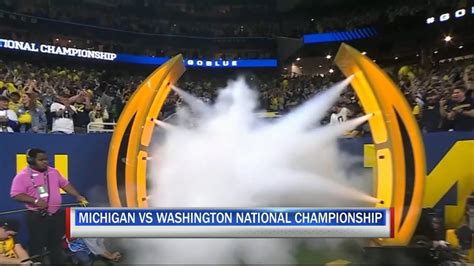 MICHIGAN WINS NATIONAL CHAMPIONSHIP - WBBJ TV