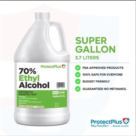 Protect Plus Ethyl Alcohol Gallon Shopee Philippines