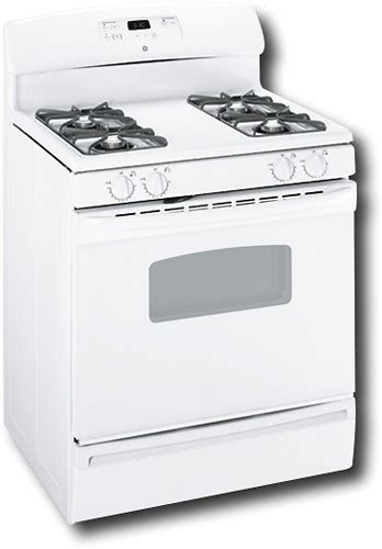 Best Buy Ge 30 Freestanding Gas Range White Jgbs20demww