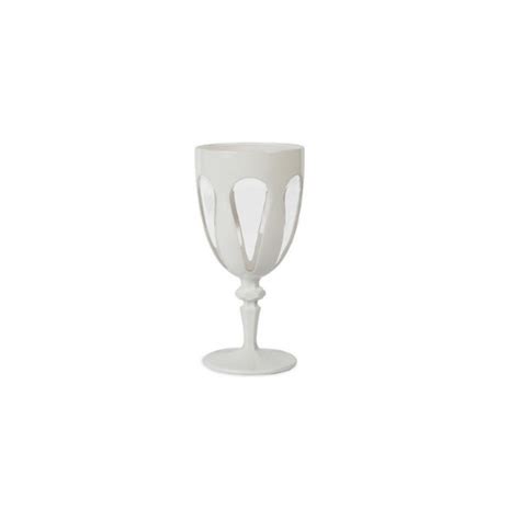 Set 6 Bicchieri Acqua Baci Milano In Acrilico Verre Gioielli