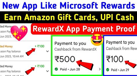 Best Amazon T Card Earning App 2023 Microsoft Rewards Alternative Aasif Sheikh28 Youtube