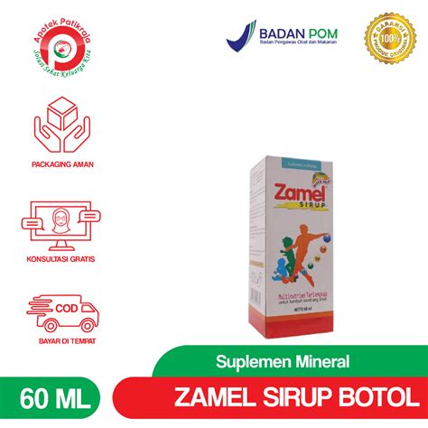 Jual Zamel Sirup Ml Shopee Indonesia