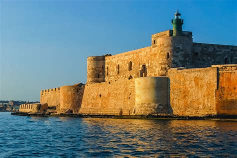 Castello Maniace מבצר מאניאצ ה אורטיג ה Ortigia dream your Italy