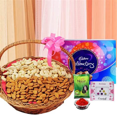 Buy Send Celebrations With Dry Fruit Online Floraindia