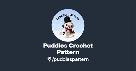 Puddles Crochet Pattern Linktree