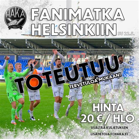 FC Haka Valkeakoski on Twitter FC Haka järjestää fanimatkan tulevana