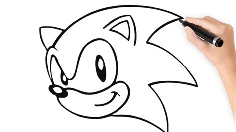 How To Draw Sonic Step By Step Easy Como Dibujar A Sonic Paso A Pas