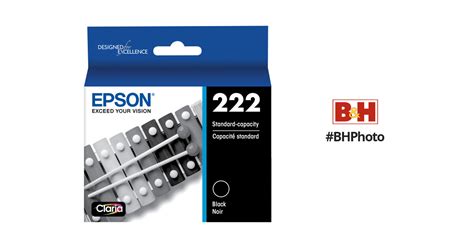 Epson Claria T222 Standard Capacity Black Ink Cartridge