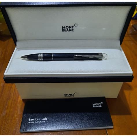 Jual Pulpen Montblanc Starwalker Resin Black Ballpoint Original Second