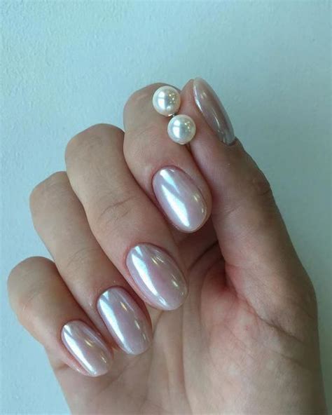 Pearl Nails Art Ideas Acrylicnailstrends Pearl Nail Art Pearl Nails