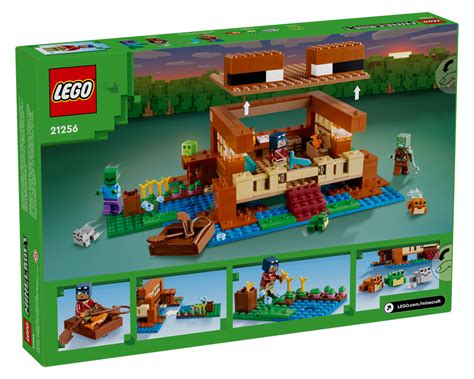 Lego Set 21256 1 The Frog House 2024 Minecraft Rebrickable Build